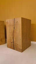 Load image into Gallery viewer, ARTISAN "Kuutio" yöpöytä/jakkara