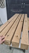 Ladda bilden i Galleri Viewer, Rustic tammipalkki 100x100mm