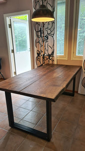 ARTISAN "Dark Oak" dining table