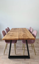 Ladda bilden i Galleri Viewer, ARTISAN &quot;Oak&quot; dining table